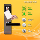 Safety Finger Touch Keypad RFID Card Door With Palm And Face Recognition