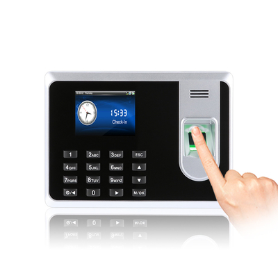 Biometryczny system kontroli dostępu odcisków palców i czytnik kart RFID Time AttendanceTerminal z baterią