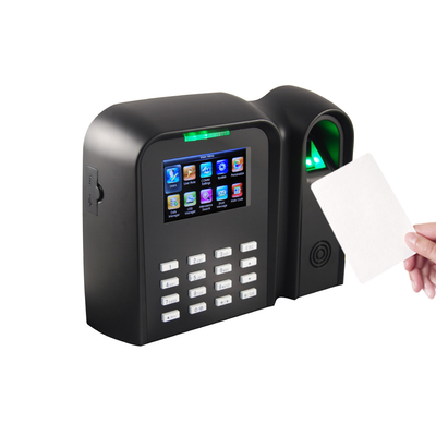 Biometric Time Recording System With SSR Fingerprint With Multi Language