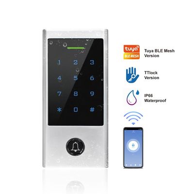 Wifi Tuya IP66 wodoodporny system kontroli dostępu Touch Keypad RFID Card Reader Samodzielne sterowanie dostępem z drzwiami TTLock