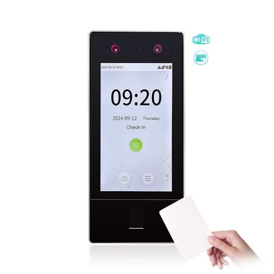 Facial And Fingerprint And RFID Card